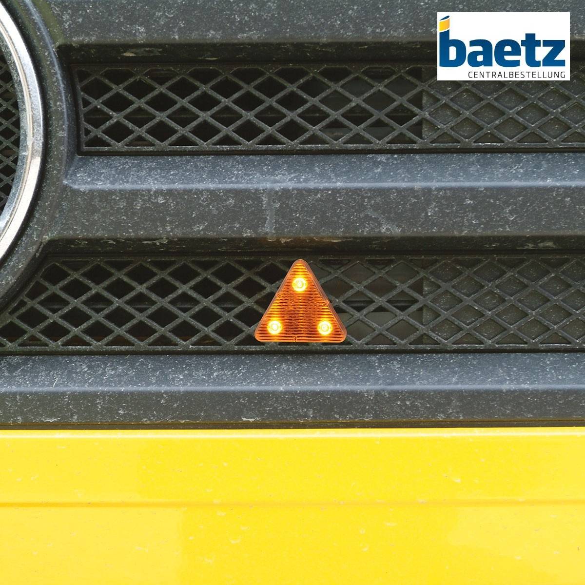 Highpower-Mini-LED-Frontblitzer "Triangel"