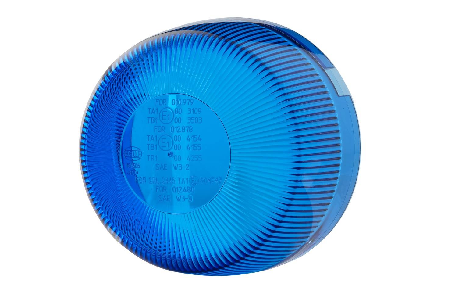 HELLA 9EL 181 506-011 Lichtscheibe, Rundumkennleuchte - blau