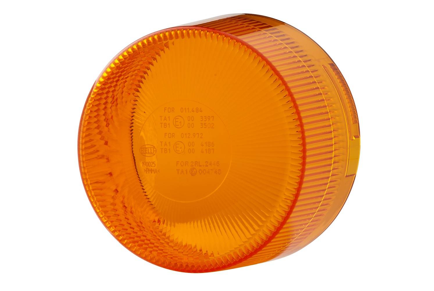 HELLA 9EL 190 025-001 Lichtscheibe, Rundumkennleuchte - KL 7000 - gelb