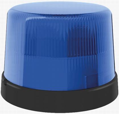 HELLA 2RL 011 484-101 LED-Rundumkennleuchte - KL 7000 - 12/24V - Anbau - blau - weiß