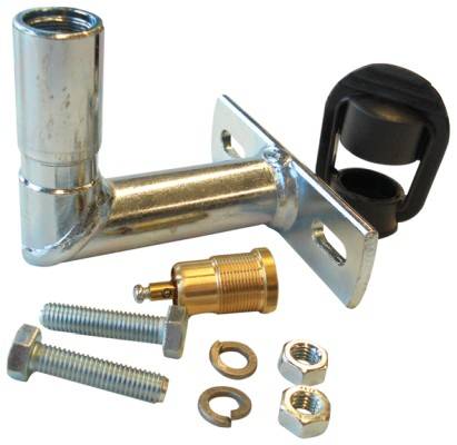 HELLA 8HG 006 294-021 Halter - gewinkelt - 1-polig