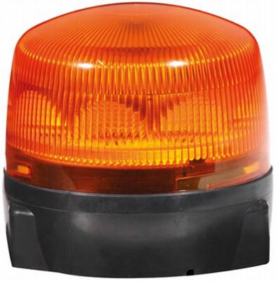 HELLA 2RL 010 979-001 LED-Rundumkennleuchte - RotaLED - 12/24V - gelb - Anbau/geschraubt - gelb - Ka