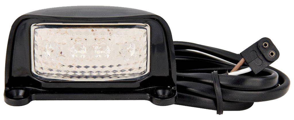 Licence Plate Lamp with 2 Pin Plugs
