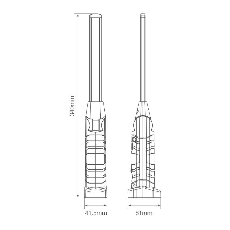 LED Werkstattlampe, Inspektionslampe, 600 Lumen, 6500K