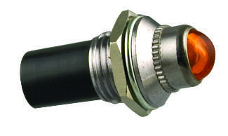 Kontrolleuchte, Pilotenleuchte, Warnleuchte, Statusleuchte, Gelb, 12 Volt