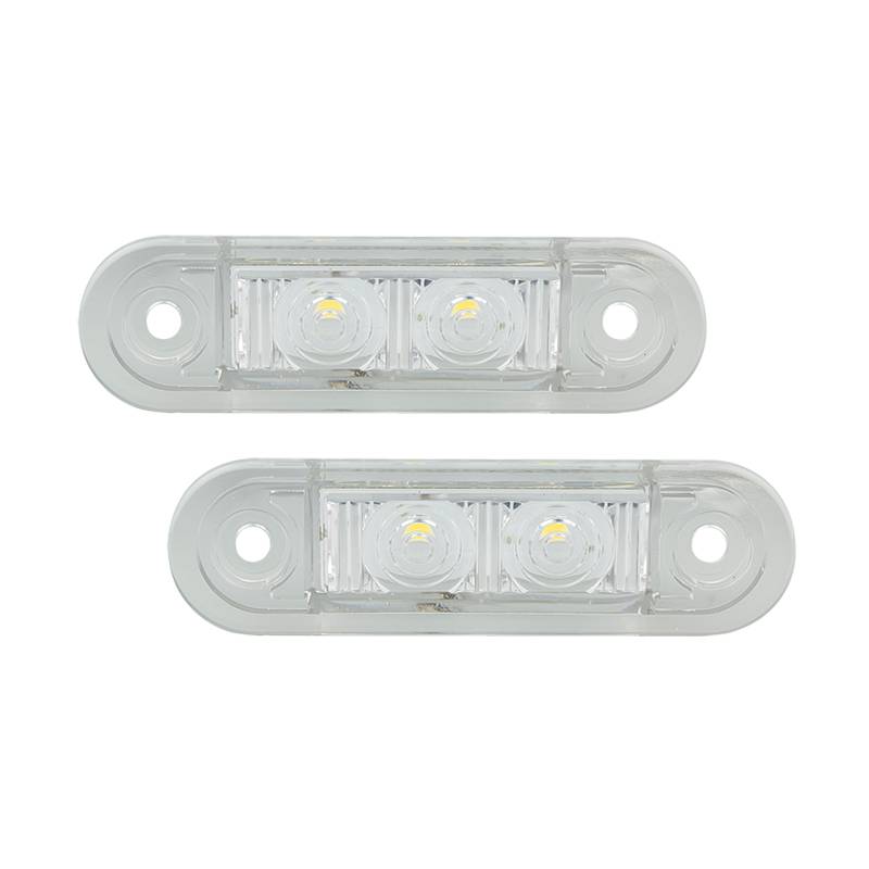 LED Markierungsleuchte, Blau, 2 Stück, Serie 7922, 12/24 Volt, ECE-R10