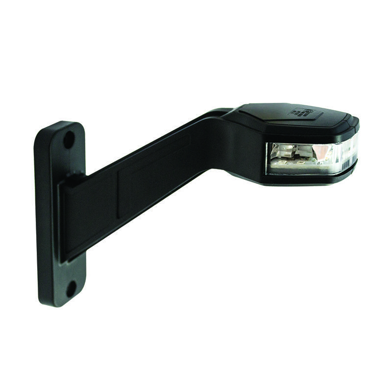 LED Flex-Umrissleuchte, Begrenzungsleuchte, rot/weiß, rechts, 12/24 Volt