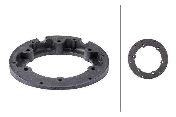 HELLA 9GD 858 086-001 Unterlage, Rundumkennleuchte - Keilform