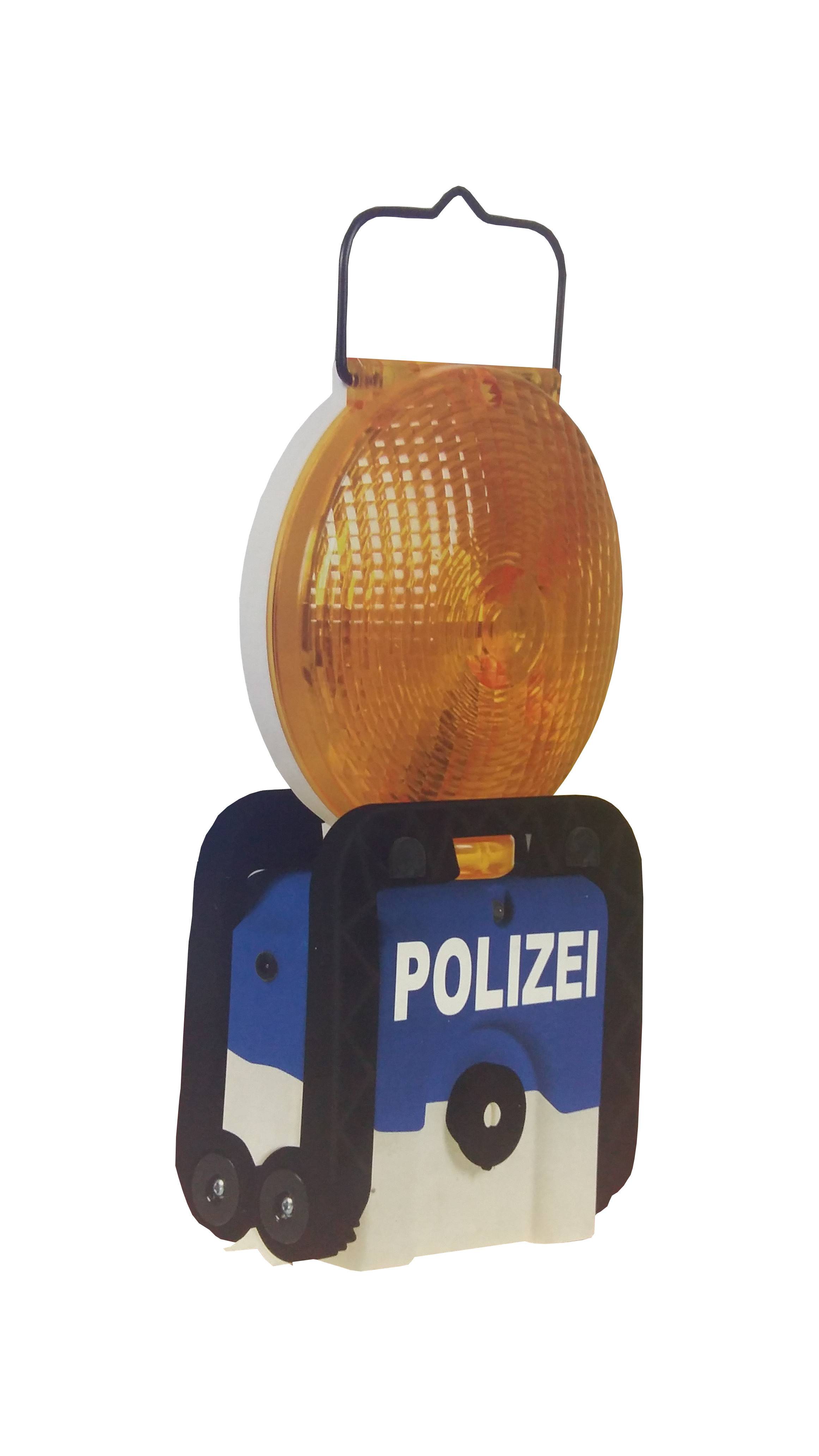 Horizont Euro-Blitz Compact, Akkuversion, LED Warnleuchte, einseitig