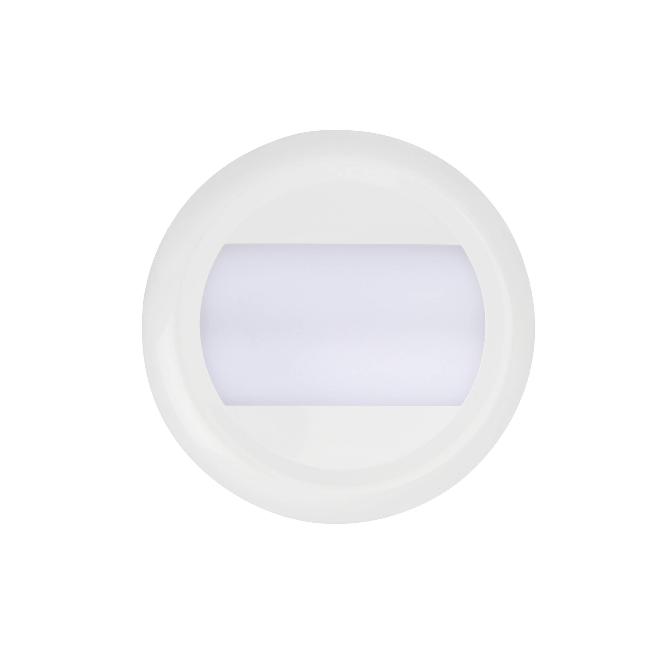 LED Innenraumleuchte, Serie 13026, 51 LED, Rahmen weiß, 12/24 Volt