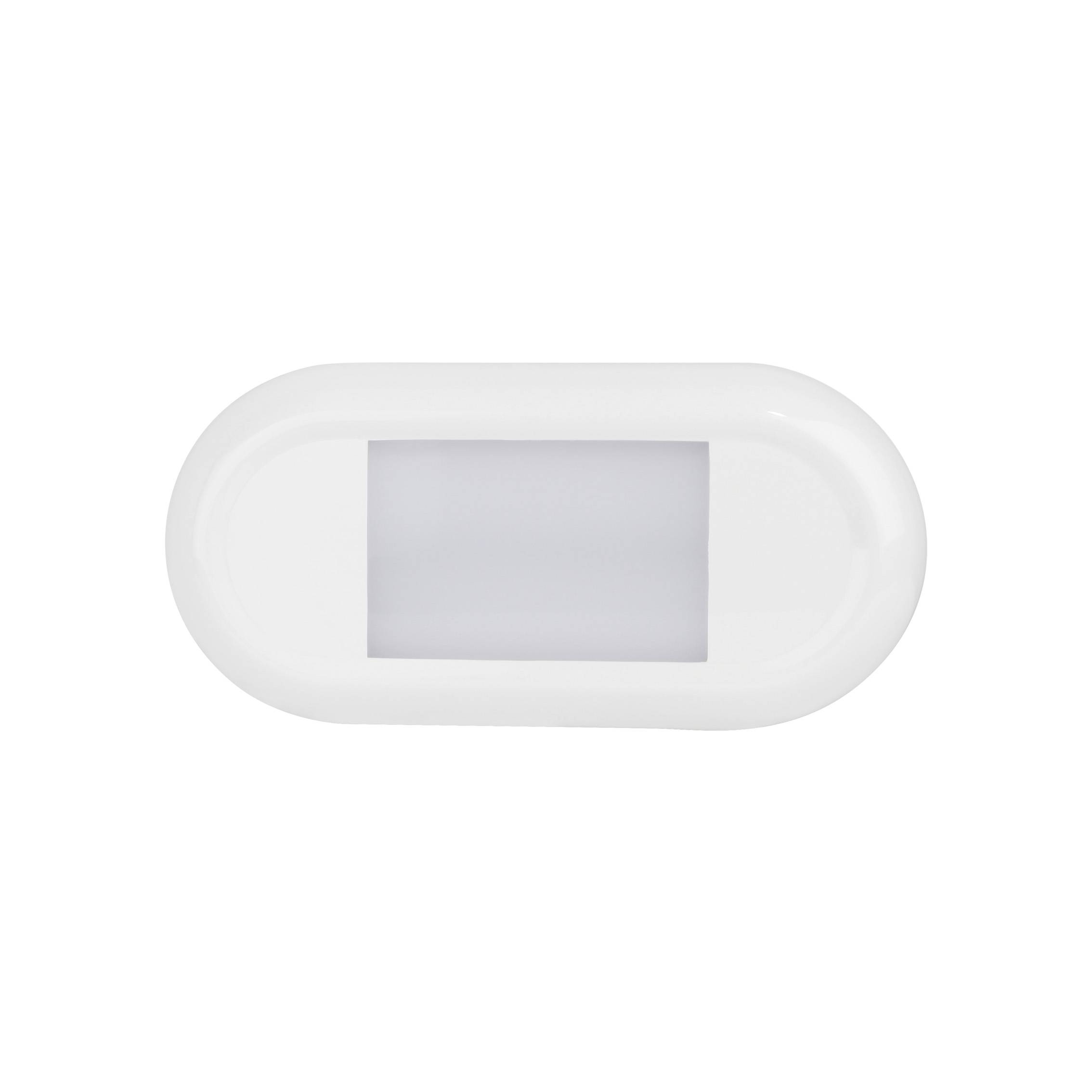 LED Innenraumleuchte, Serie 13614, 27 LED, Rahmen weiß, 12/24 Volt