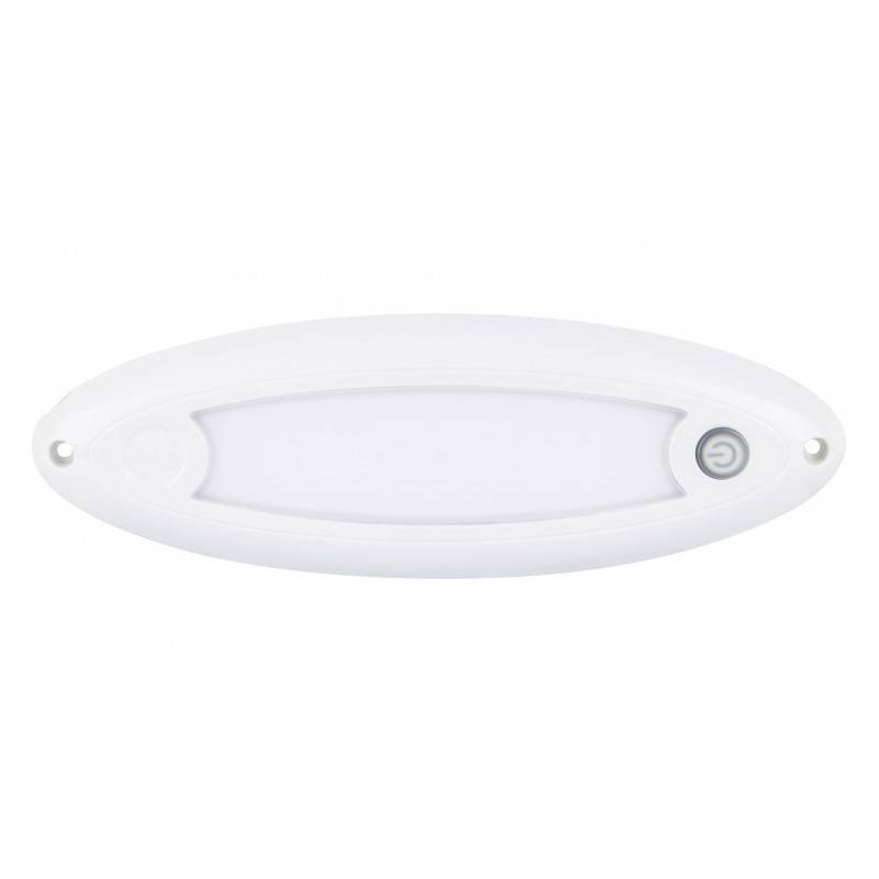 LED Innenraumleuchte, Oval, Serie 20109, Touch Switch, 45 LED, 12/24 Volt