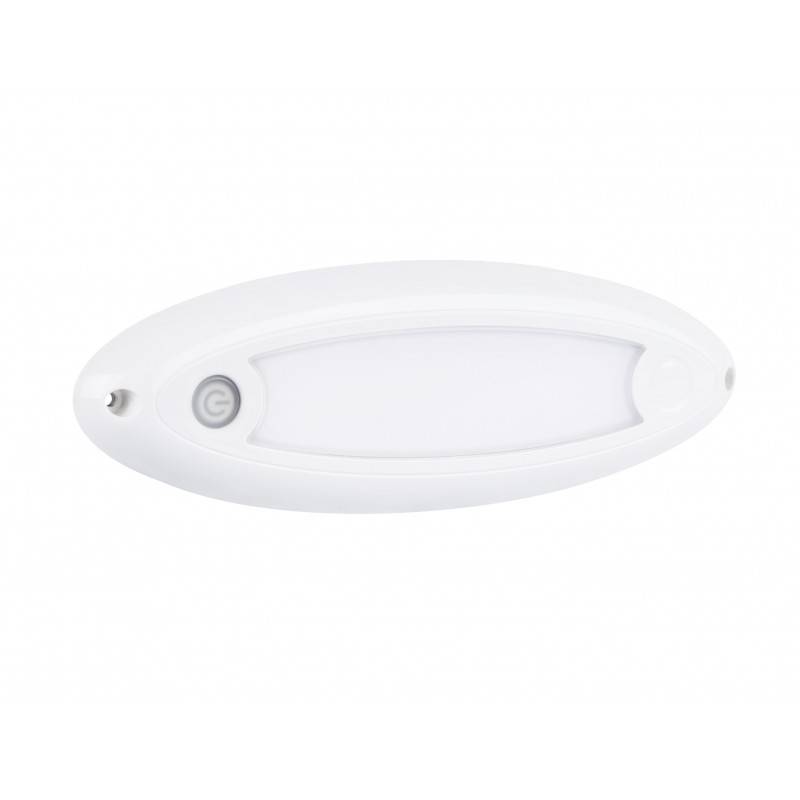LED Innenraumleuchte, Oval, Serie 20109, Touch Switch, 45 LED, 12/24 Volt