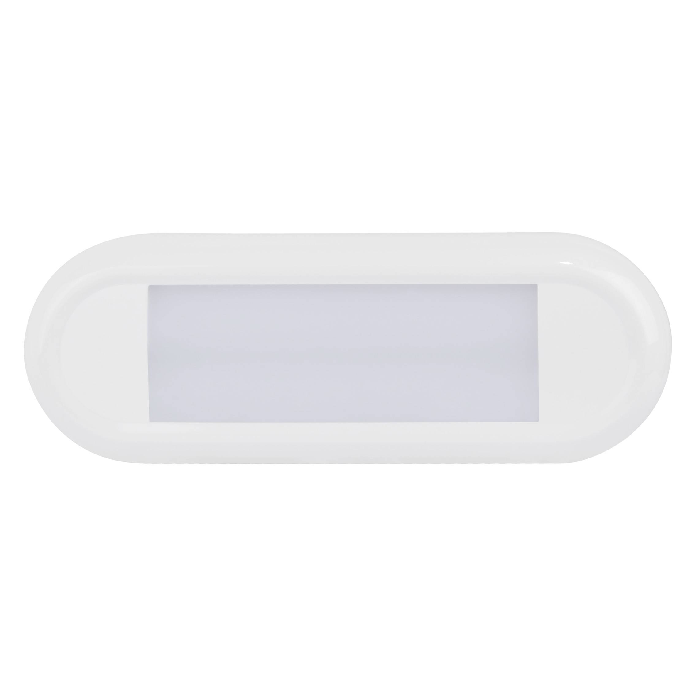 LED Innenraumleuchte, Serie 18621, 42 LED, Rahmen weiß, 12/24 Volt