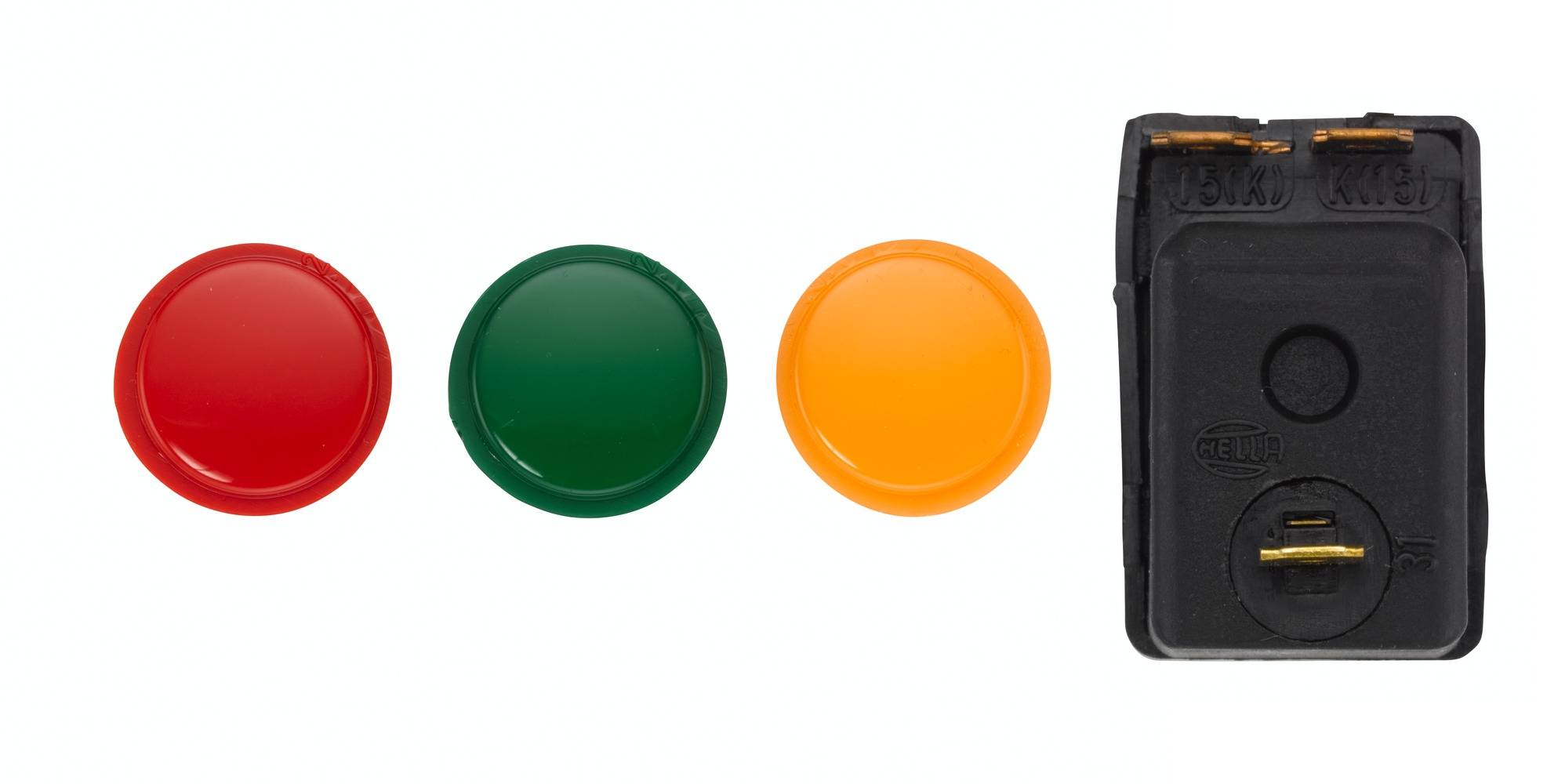 HELLA 6ED 004 778-001 Schalter - S04 - Zugbetätigung - 12V - Anschlussanzahl: 3 - geschraubt - Ein/A