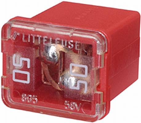 HELLA 8JS 740 026-771 Sicherung - Low Profile JCASE - 50A - rot