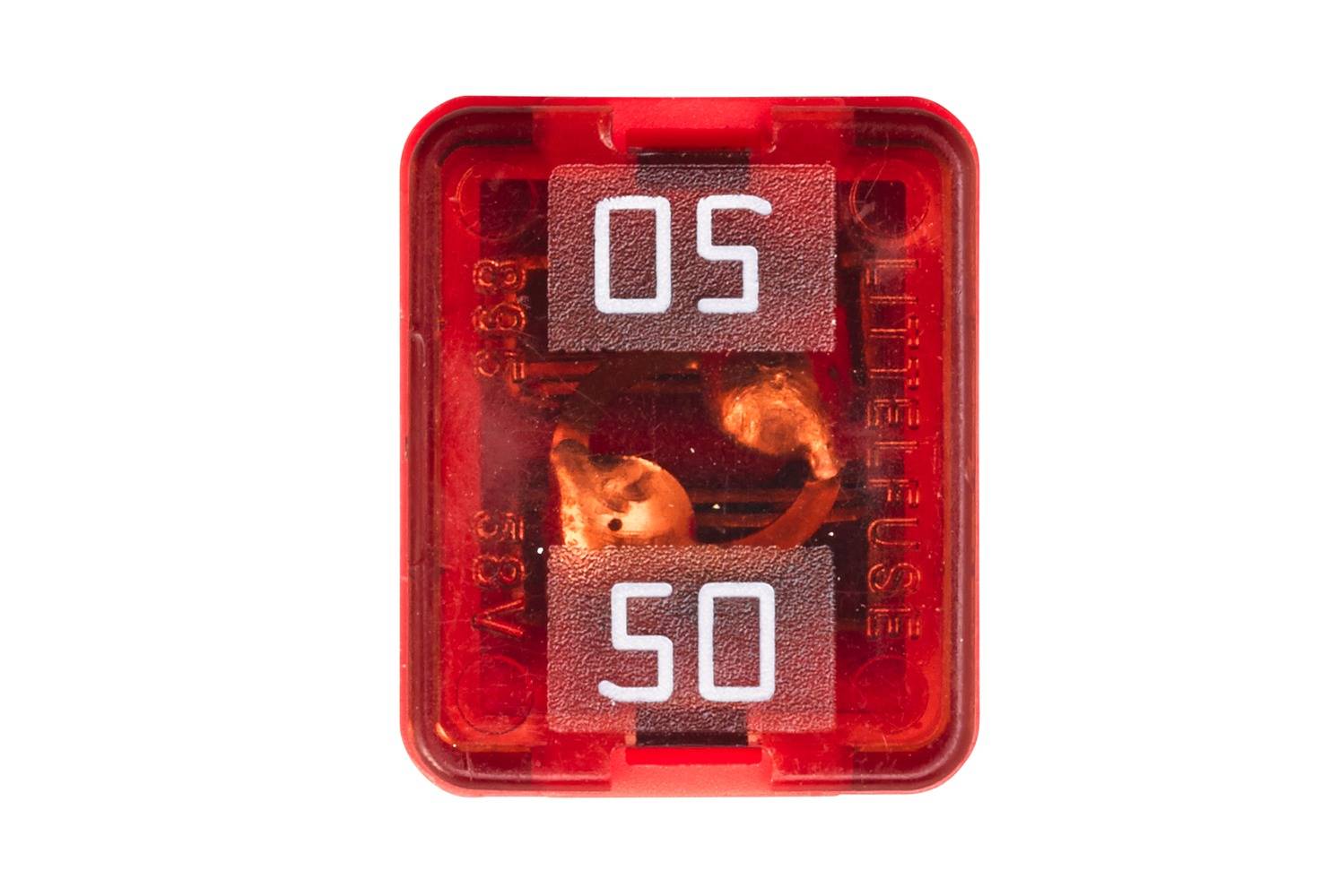 HELLA 8JS 740 026-771 Sicherung - Low Profile JCASE - 50A - rot