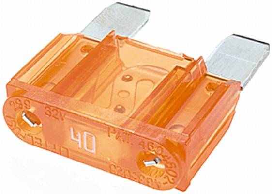HELLA 8JS 728 595-071 Sicherung - Maxi-Flachstecksicherung - 40A - orange - Menge: 1