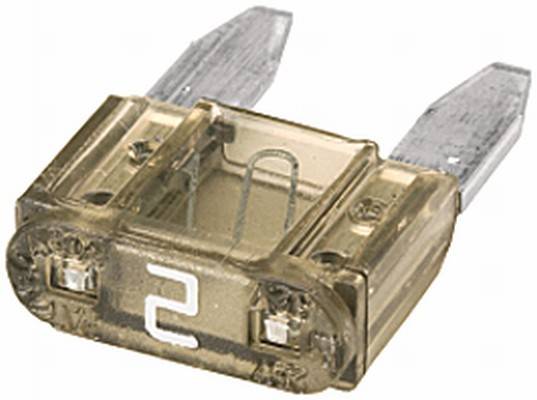 HELLA 8JS 728 596-861 Sicherung - Mini-Flachstecksicherung - 2A - grau - Menge: 5