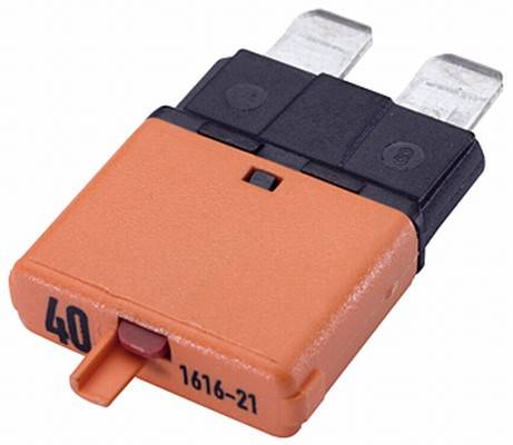 HELLA 8JS 174 320-071 Sicherungsautomat - 40A - 32V - orange - thermisch