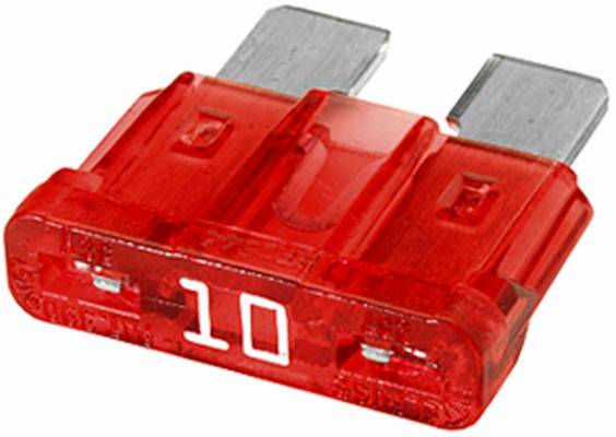 HELLA 8JS 711 686-002 Sicherung - ATO - 10A - rot - Menge: 50