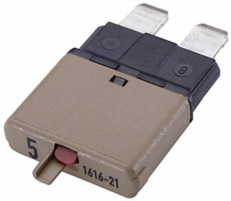 HELLA 8JS 174 320-001 Sicherungsautomat - 5A - 32V - hellbraun - thermisch