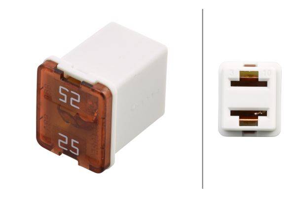 HELLA 8JS 740 026-741 Sicherung - Low Profile JCASE - 25A - natur