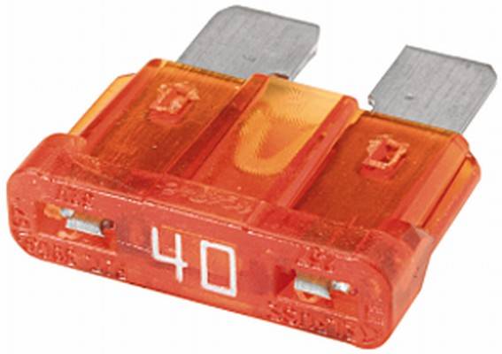 HELLA 8JS 711 683-851 Sicherung - ATO - 40A - orange - Menge: 5