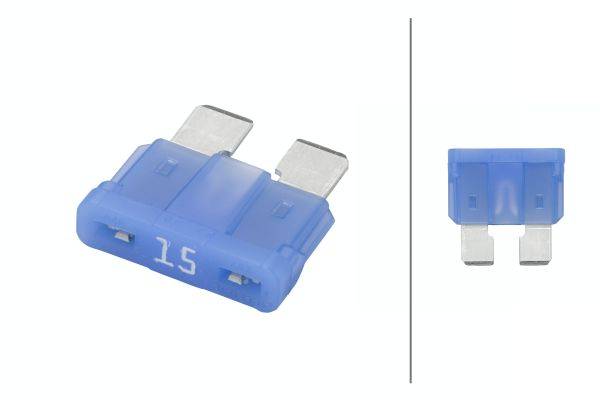 HELLA 8JS 711 687-821 Sicherung - ATO - 15A - blau - Menge: 5