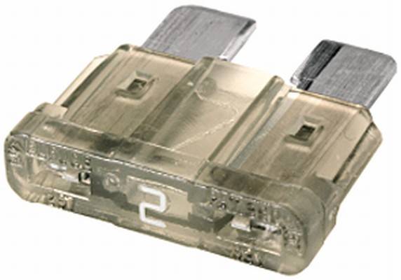 HELLA 8JS 711 683-841 Sicherung - ATO - 2A - grau - Menge: 5