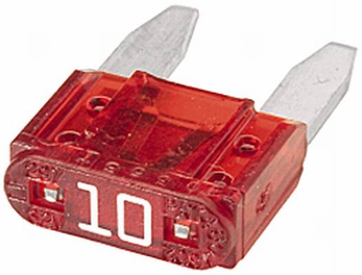 HELLA 8JS 728 596-821 Sicherung - Mini-Flachstecksicherung - 10A - rot - Menge: 5