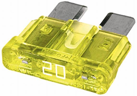 HELLA 8JS 711 688-821 Sicherung - ATO - 20A - beige/gelb - Menge: 5