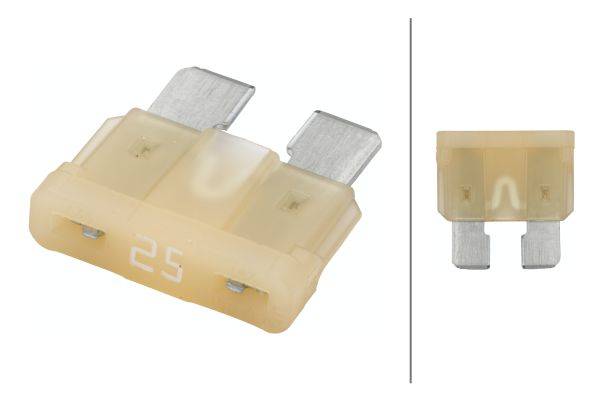 HELLA 8JS 711 689-821 Sicherung - ATO - 25A - weiß - Menge: 5