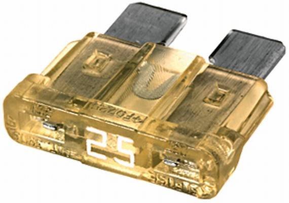 HELLA 8JS 711 689-002 Sicherung - ATO - 25A - weiß - Menge: 50