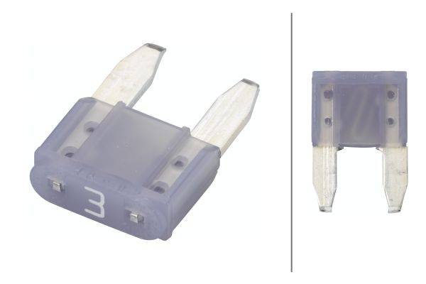HELLA 8JS 728 596-881 Sicherung - Mini-Flachstecksicherung - 3A - lila - Menge: 5