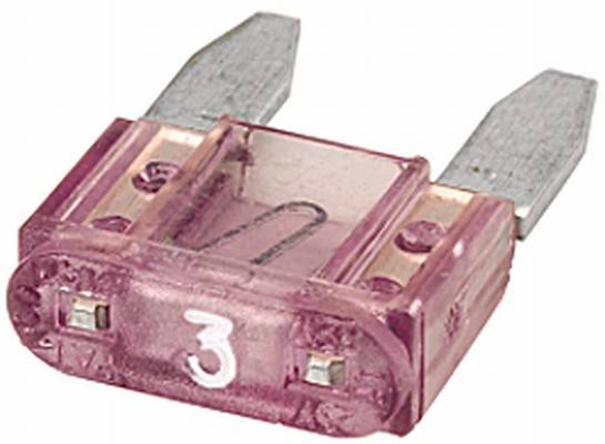 HELLA 8JS 728 596-881 Sicherung - Mini-Flachstecksicherung - 3A - lila - Menge: 5