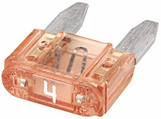 HELLA 8JS 728 596-801 Sicherung - Mini-Flachstecksicherung - 4A - Menge: 5