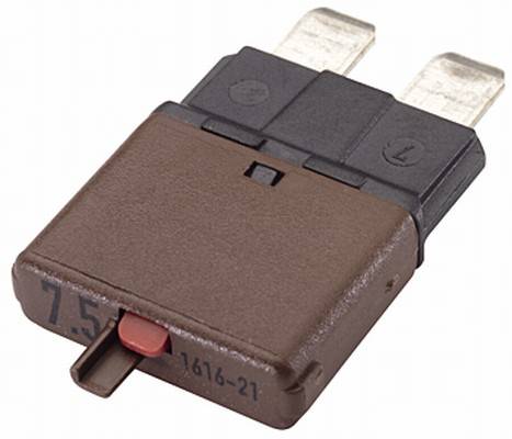 HELLA 8JS 174 320-011 Sicherungsautomat - 7.5A - 32V - braun - thermisch