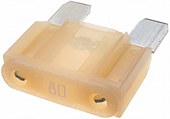HELLA 8JS 728 595-111 Sicherung - Maxi-Flachstecksicherung - 80A - weiß - Menge: 1
