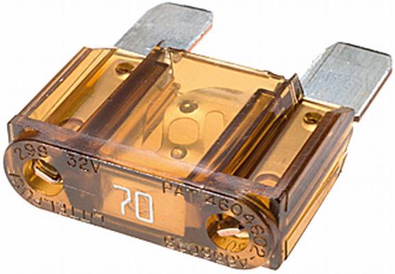 HELLA 8JS 728 595-181 Sicherung - Maxi-Flachstecksicherung - 70A - braun - Menge: 10