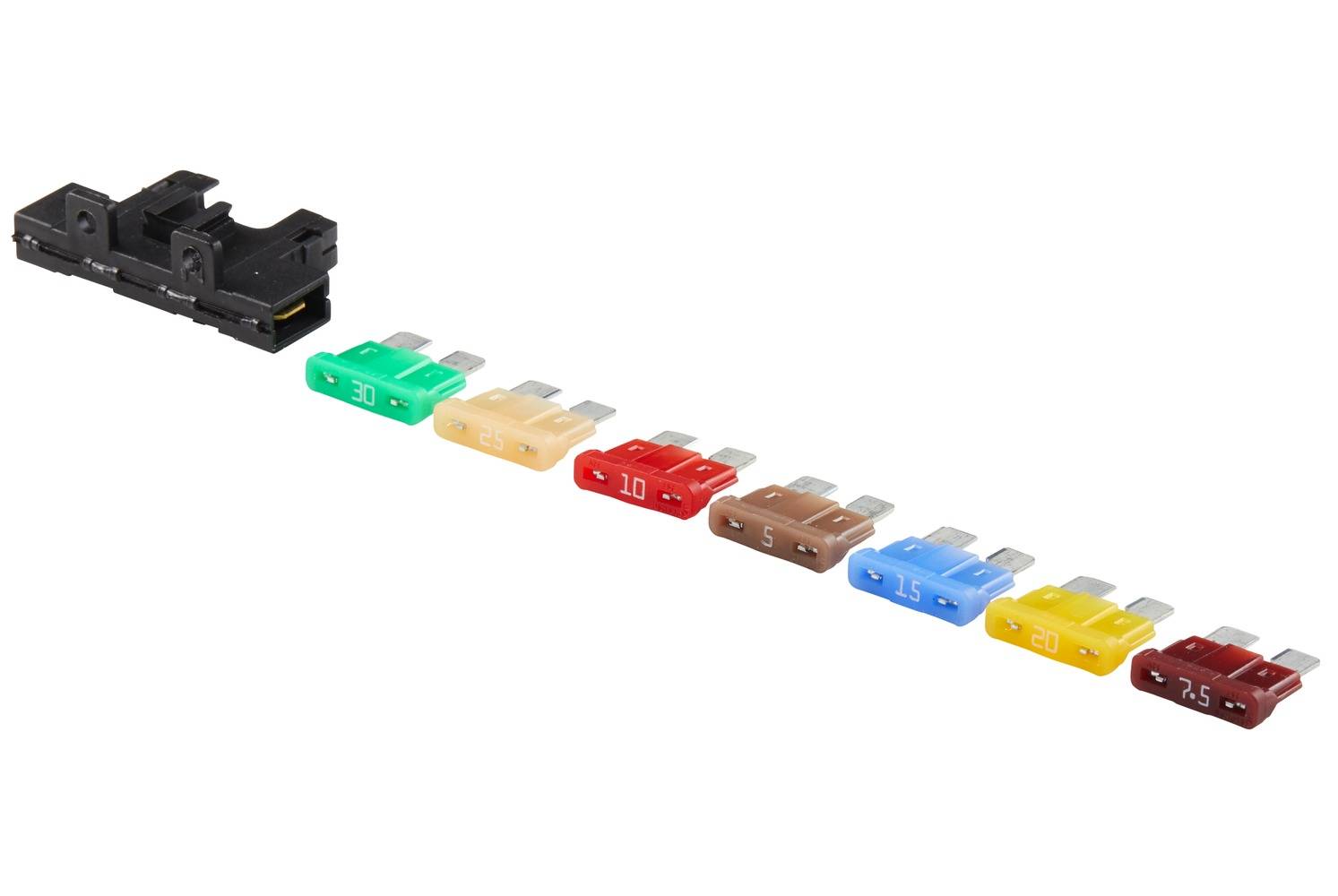 HELLA 8JS 004 743-803 Sicherungssatz - ATO - 10/15/20/25/30/5/7.5A - Set