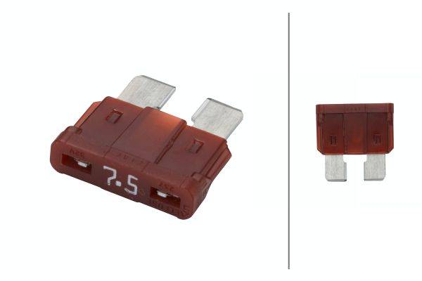 HELLA 8JS 711 685-821 Sicherung - ATO - 7.5A - braun - Menge: 5
