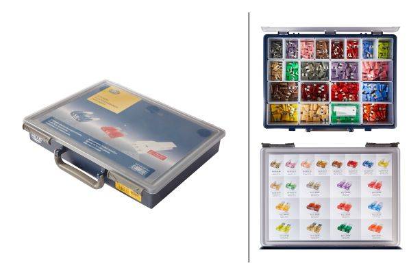 HELLA 8JS 009 257-801 Sicherungssatz - ATO(2A-40A)/MINI(2A-30A) - 10/15/2/20/25/3/30/4/40/5/7.5A - S