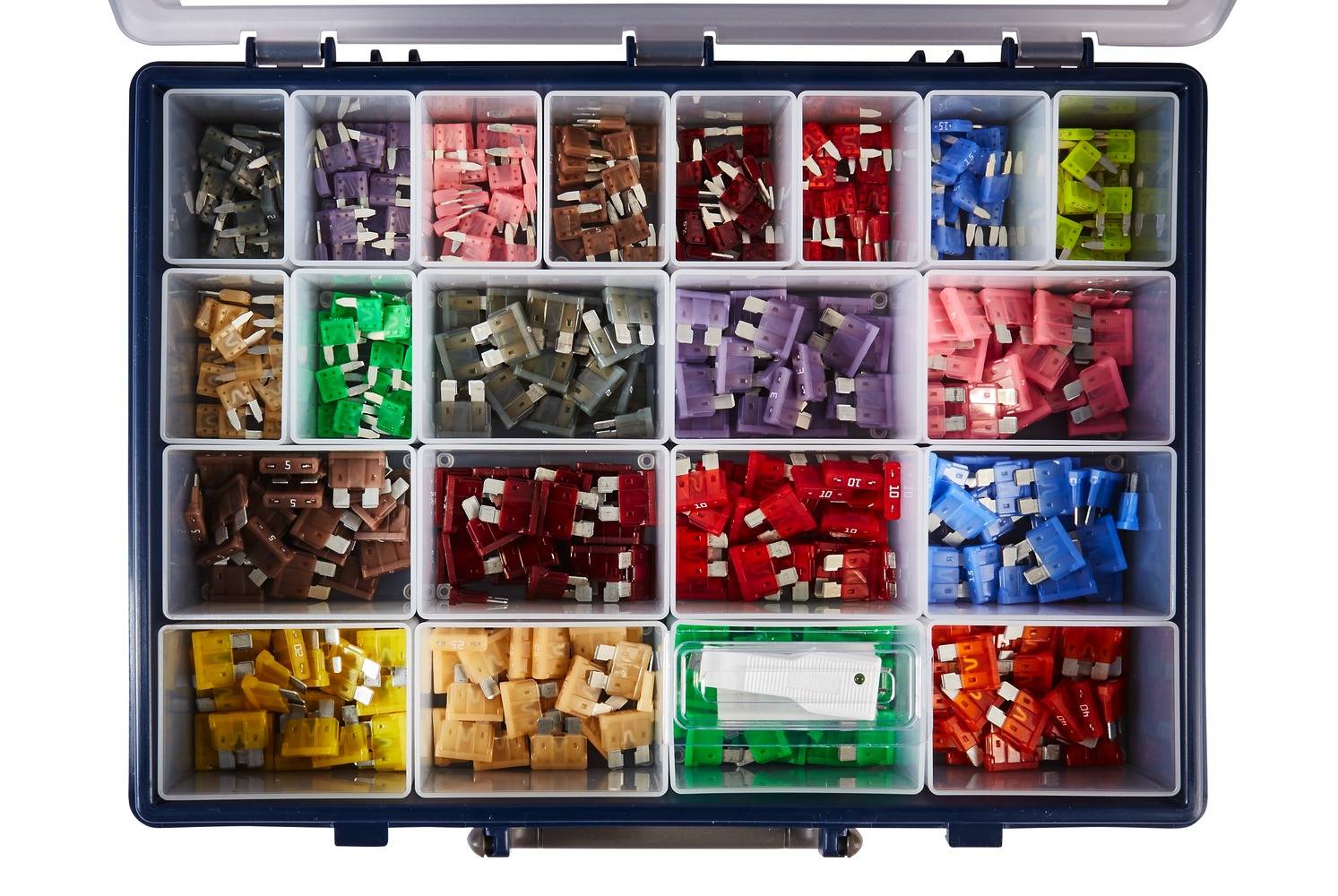 HELLA 8JS 009 257-801 Sicherungssatz - ATO(2A-40A)/MINI(2A-30A) - 10/15/2/20/25/3/30/4/40/5/7.5A - S