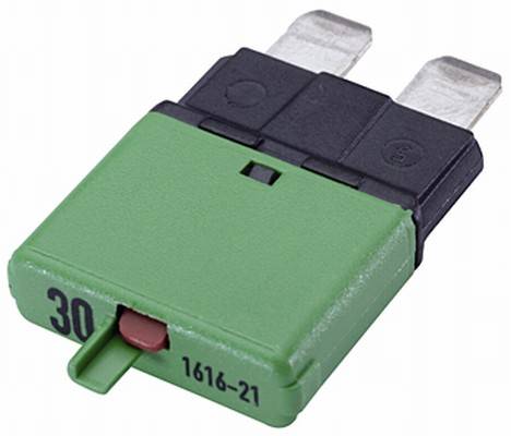 HELLA 8JS 174 320-061 Sicherungsautomat - 30A - 32V - hellgrün - thermisch