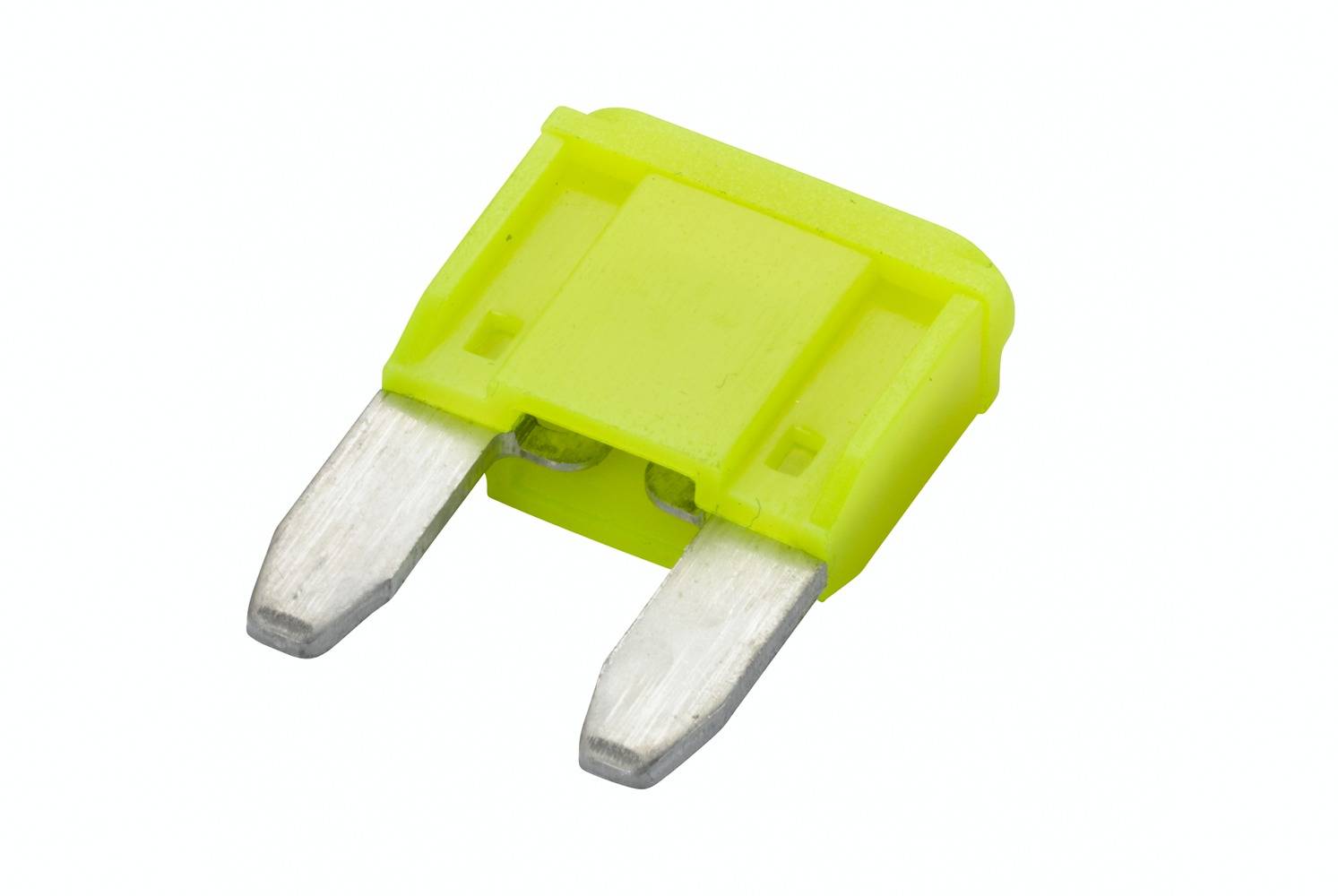 HELLA 8JS 728 596-232 Sicherung - Mini-Flachstecksicherung - mit LED - 20A - 12V - gelb - Menge: 10