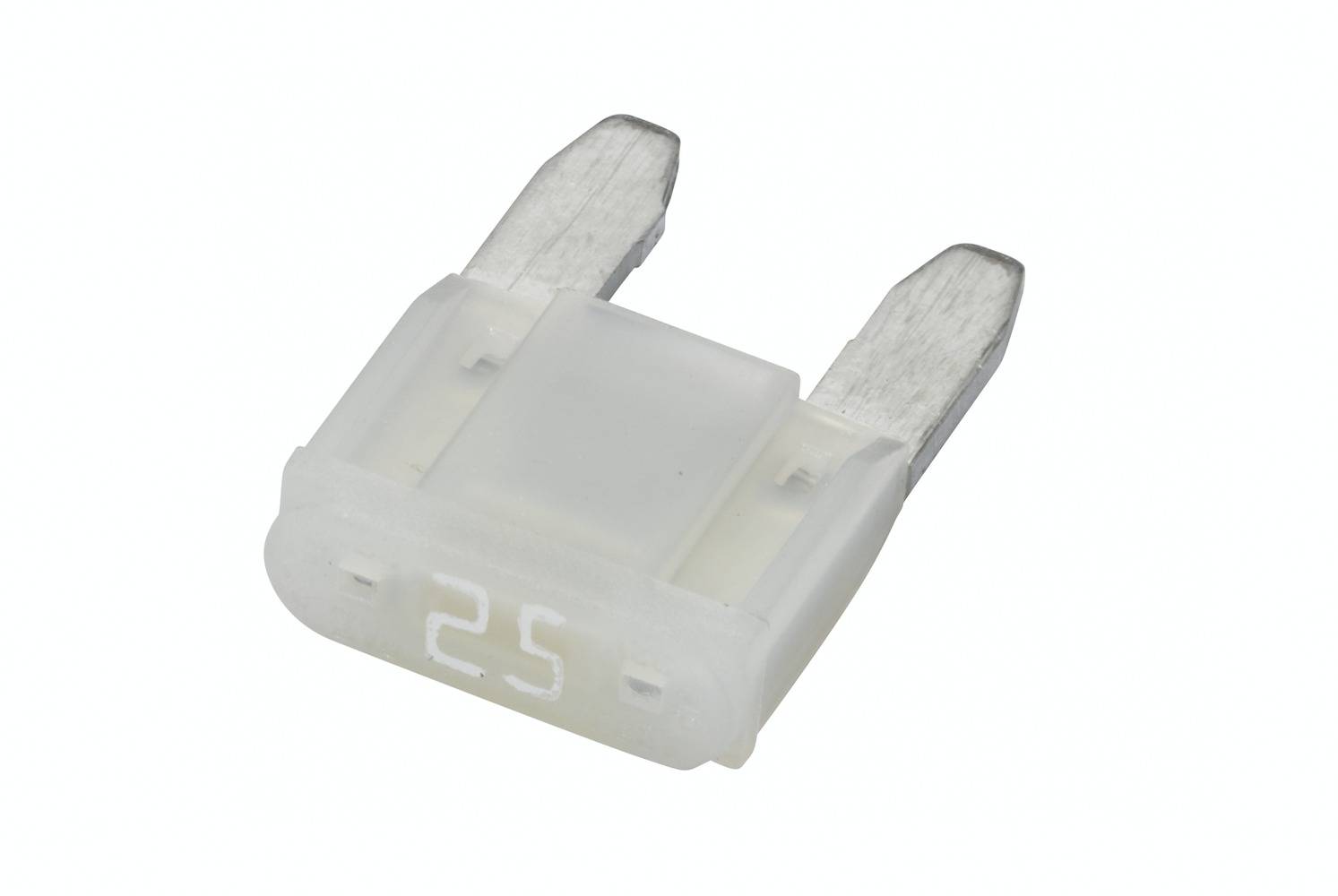 HELLA 8JS 728 596-242 Sicherung - Mini-Flachstecksicherung - mit LED - 25A - 12V - weiß - Menge: 10
