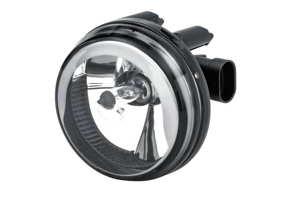 HELLA 1N0 009 295-011 FF/Halogen-Nebelscheinwerfer - Dynaview Evo2 - 12V - rund - Einbau - glasklare