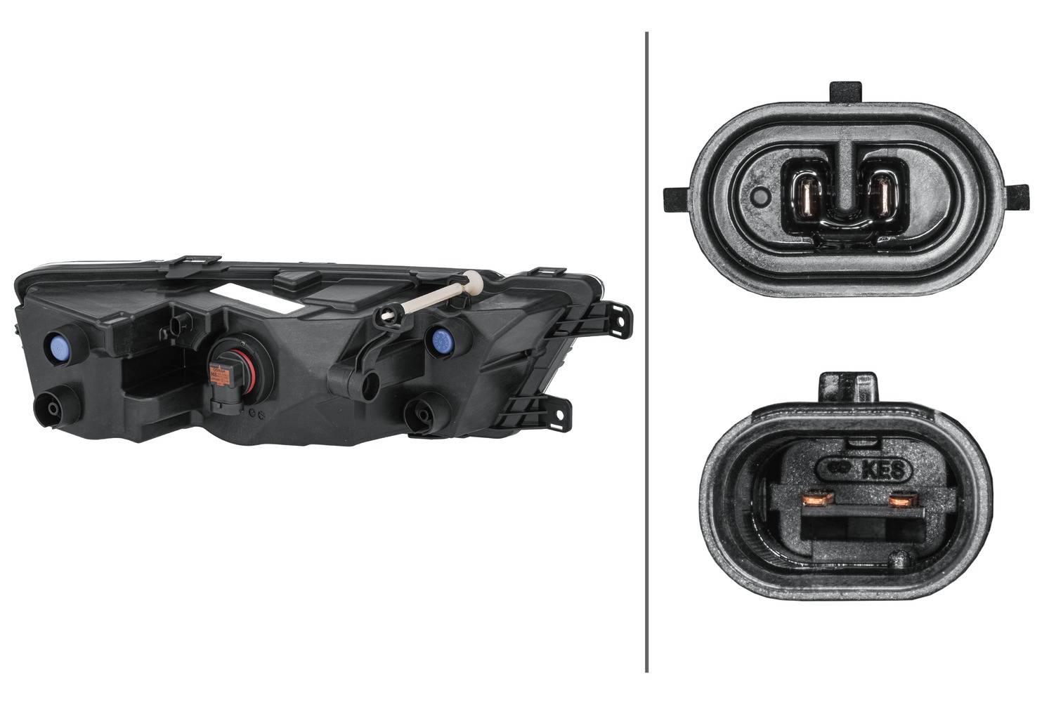 HELLA 1NG 354 844-131 Halogen/LED-Nebelscheinwerfer - links - für u.a. Skoda Rapid (Nh3)