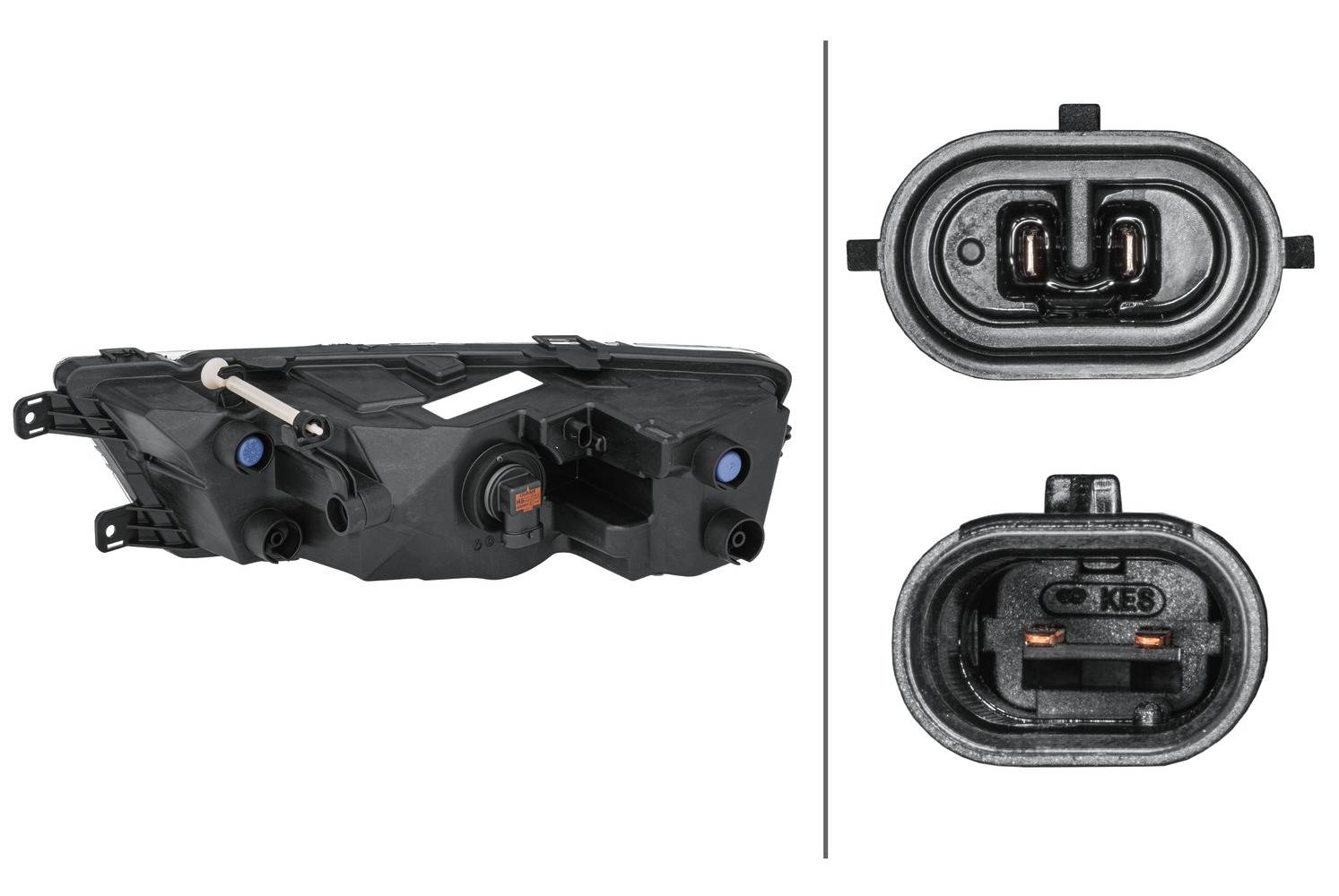 HELLA 1NG 354 844-161 Halogen/LED-Nebelscheinwerfer - rechts - für u.a. Skoda Rapid (Nh3)